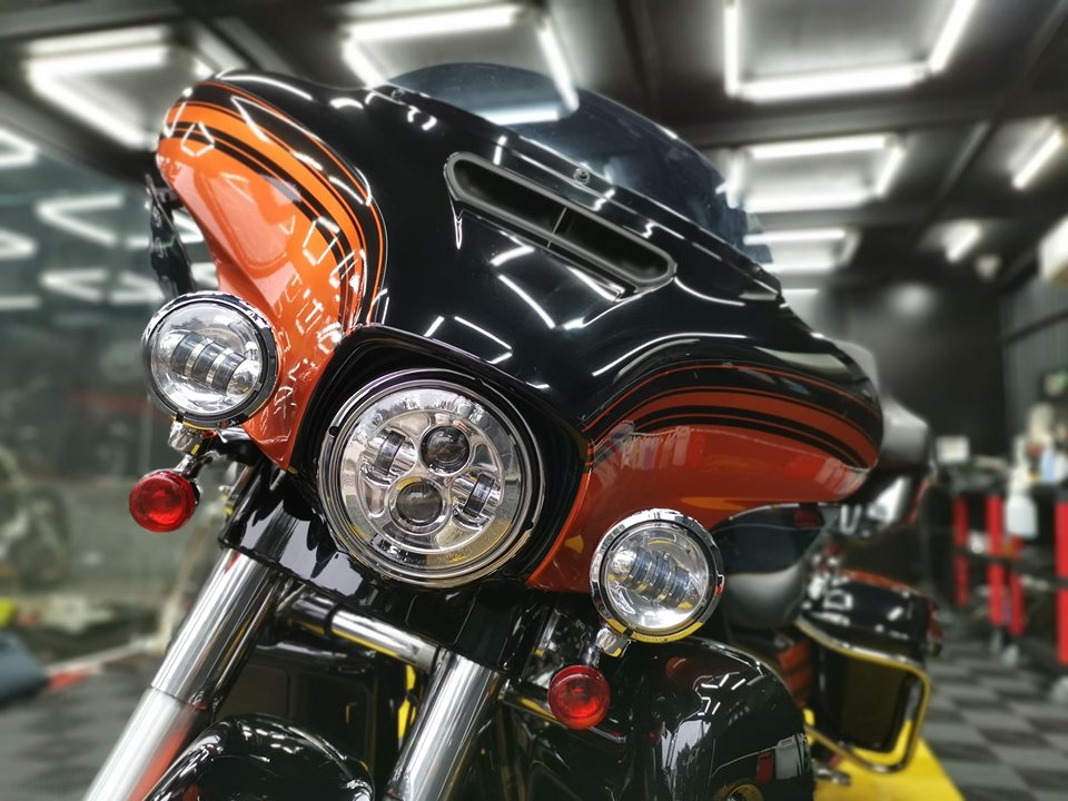 Harley Davidson Streetglide 2017 cam/đen